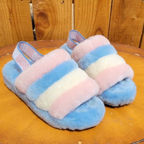 UGG Shoes - UGGS Yeah PRIDE Fluff Slides 7